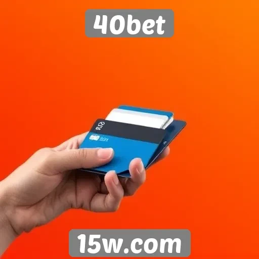 Métodos de pagamento aceitos no 40bet