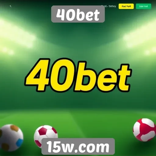 Análise da experiência do usuário no site 40bet